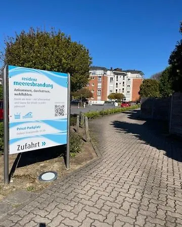 Residenz Meeresbrandung 33 Mit Balkon Und Meerblick . 4.stock, Einbaukueche, Geschirrspueler, Tv,schwimmbad, Sauna , Reservierter Stellplatz, Wlan ! *